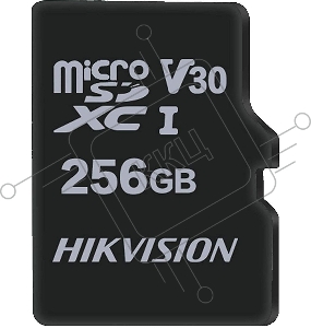 Карта памяти microSDHC™ 256G Class 10 and UHS-I [HS-TF-C1(STD)/256G/ZAZ01X00/OD] TLCR/W Speed 100/50MB/s , V30