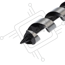 Сверло винтовое по дереву 25х460 мм (шестигранный хвостовик) Kranz