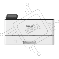 Принтер лазерный Canon i-Sensys LBP246DW (5952c006), A4, ч/б, печ. до 40 стр/мин., 1200 x 1200 dpi, USB, RJ-45, Wi-Fi, Air Print, Mopria