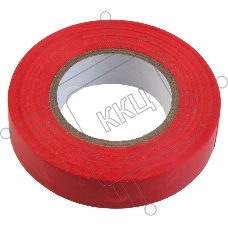 Изолента ПВХ General GIT-13-15-10-R 0,13*15мм, 10 м, Красная, 1/10/400