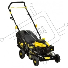 Газонокосилка CHAMPION LM4215 (1,5кВт пласт травосб. 40л. ширина 420мм 25-70мм. 22кг)(Газонокосилка, Объем двигателя 99 см3, вес без травосборника 22 кг, Объем топливного бака 0,6 л, Мощность 1,5/2 кВт/л.с., объем травосборника 40 л, ширина среза 420 мм, 