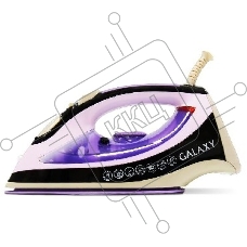 Утюг Galaxy GL 6110(Мощность 2200 Вт. Керамич. покрытие подошвы. Силикон. уплотнитель крышки резервуара. Ф-ция «Cамоочистка», «Антикапля», «Антинакипь». Индикатор уровня воды, нагрева. Вертикал. отпаривание/паровой удар/ф-ция увлажнения. Защита от перегре