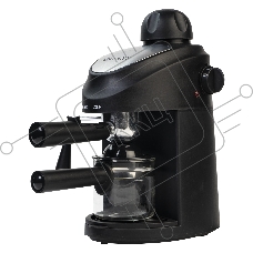 Кофеварка рожковая Galaxy Line GL 0754 черный, исп. кофе - молотый, 0.24 л, 900 Вт, 5 Бар.