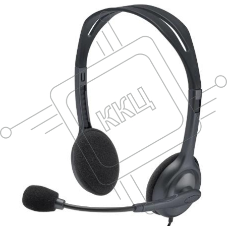 Гарнитура Logitech Headset H111 Stereo grey (981-000594/981-000593/981-000588)