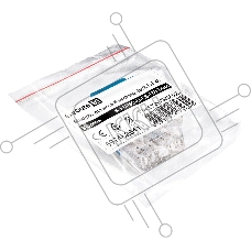 Модуль-вставка Keystone Jack RJ-45 ExeGate KJ-8P8C-U-C6-180-Dual (Кат.6, неэкранированная, 180 градусов, IDC Krone/110)