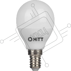 Светодиодная лампа HiTT-PL-G45-15-230-E14-6500