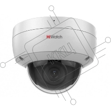 Уличная купольная 2Мп IP-камера HiWatch DS-I252L(B) (4мм) - с LED-подсветкой до 30м и технологией ColorVu