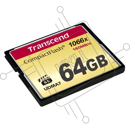 Флеш карта CF 64Gb Transcend TS64GCF1000 (1000X) 