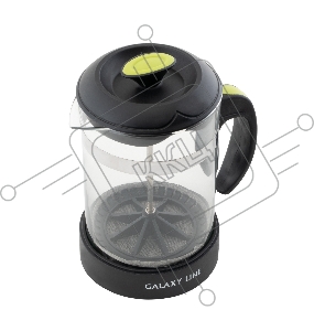 Френч-пресс GALAXY LINE GL 9308, черный, 850 мл, колба из термостойкого стекла, фильтр из высококачественной нержавеющей стали, возможность приготовления кофе «Капучино»