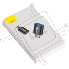 Переходник BASEUS Ingenuity Series Mini OTG, Type-C - USB-A 3.1, черный