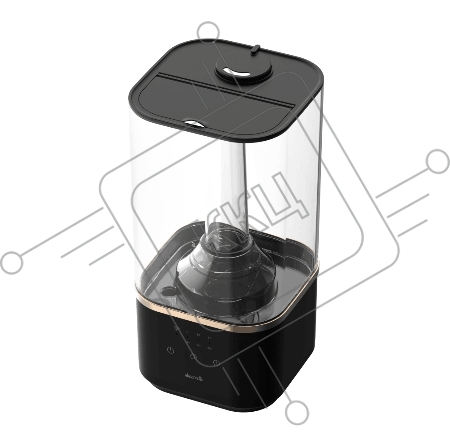 Увлажнитель воздуха deerma Humidifier DEM-F10W, ультразвуковой, с Wi-Fi Black