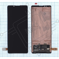 Дисплей для Sony Xperia 5 III в сборе с тачскрином черный orig lcd