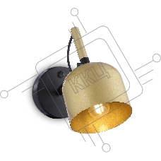 Светильник Ambrella light TR97102 GD/BK золото/черный E27 max 40W D130*223*273