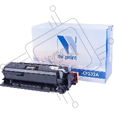 Картридж NVPrint совместимый HP CF332A желтый для LaserJet Color M651dn/M651n/M651xh (15000k)