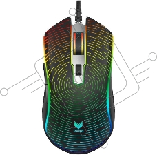 Мышь Rapoo V25S черный оптическая (2000dpi) USB2.0 (5but)