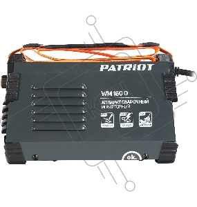 Сварочный аппарат Patriot WM160D инвертор ММА 6.8кВт