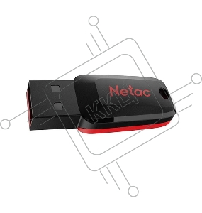 Флеш Диск Netac U197 8Gb <NT03U197N-008G-20BK>, USB2.0, пластиковая, черная