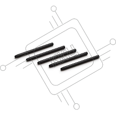 Наконечники для перьев Wacom Standard nibs for Intuos 4/5, Black