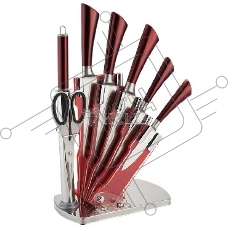 Набор ножей KELLI KL-2084 8пр.(8 ПРЕДМЕТОВ: 1.Топорик кухонный 7 Набор ножей KELLI KL-2084 8пр.(8 ПРЕДМЕТОВ: 1.Топорик кухонный 7