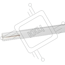 Кабель-канал 40х20 L2000 пластик Leg 030027