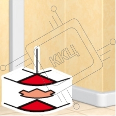 Угол внешний Legrand 105x50 бел. 010619