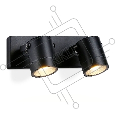 Светильник Ambrella light ST3888/2 BK черный IP54 GU10/2 max 35W 250*80*85