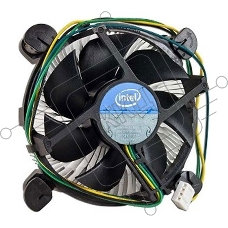 Кулер Intel E97379  серебристый/черный 90мм алюминий 2500rpm 27db 4-pin 73W 58мм