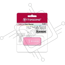Считыватель карты памяти Transcend All in1 Multi Card Reader, Pink