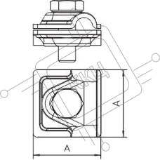 Соединитель для быстр. монтажа d8-10 Vario 249 8-10 ST OBO 5311500