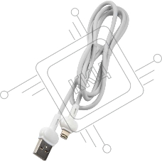 Кабель Redline Candy УТ000021988 Lightning (m) USB A(m) 1м белый