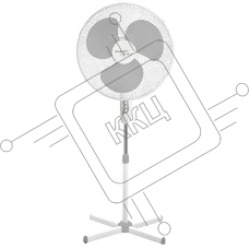 Вентилятор напольный Scarlett SC-SF111B27 (серый)