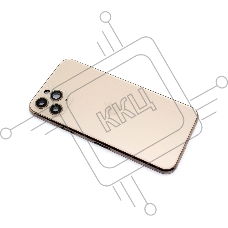 Задняя крышка (корпус) в сборе с рамкой для Apple iPhone 11 Pro золотая