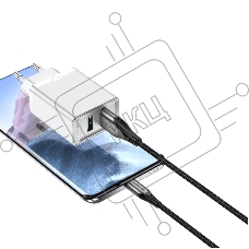 Сетевое зарядное устройство Vention на 2 порта USB (A+A) QC 3.0 Белый