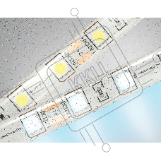 Светодиодная лента Ambrella light GS2103 5050 60Led/ 14.4W m/ 12V IP65 6500K/ 5000*10*2.87mm (2 конт.)