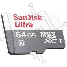 Флеш карта Sandisk Ultra Android microSDXC 64GB 80MB/s Class 10