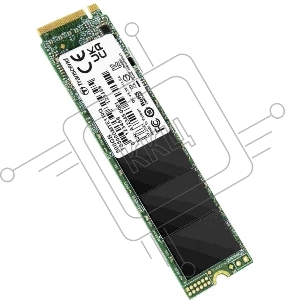 Накопитель Transcend SSD SSD110Q, 500GB, M.2(22x80mm), NVMe, PCIe 3.0 x4, QLC, R/W 1900/900MB/s, IOPs 90 000/200 000, TBW 150, DWPD 0.27 (3 года)