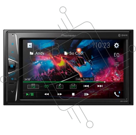 Автомагнитола Pioneer DMH-G225BT 2DIN 4x50Вт