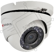 Камера видеонаблюдения аналоговая HiWatch DS-T203A(B) (3.6mm) 3.6-3.6мм HD-TVI цв. корп.:белый