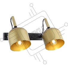 Светильник Ambrella light TR97106/2 GD/BK золото/черный E27*2 max 40W D130*223*273