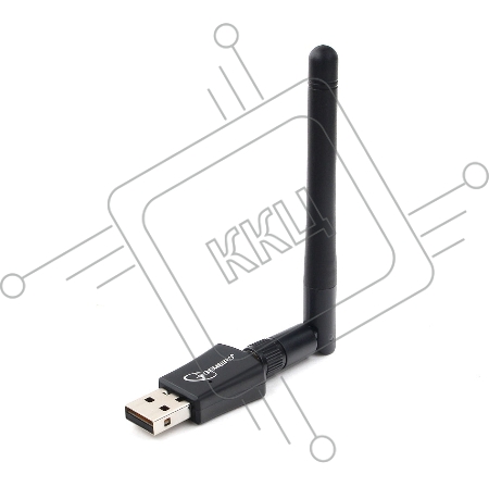 Сетевой двухдиапазонный Wi-Fi USB-адаптер Gembird 600 Мбит, USB, 802.11b/g/n/ac/а