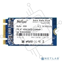 Накопитель SSD mSATA Netac 512Gb N5M Series <NT01N5M-512G-M3X> Retail (SATA3, up to 540/490MBs, 3D TLC)