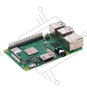 Компьютер Мини Raspberry Pi 3 Model B+ (RA433, E14 Version) Retail, 1GB RAM, Cortex-A53 (ARMv8) 64-bit SoC @ 1.4GHz Broadcom BCM2837B0 CPU, WiFi, Bluetooth, 40-pin extended GPIO, 4x USB 2.0, HDMI, CSI camera port, DSI displ.port, MicroSD port (137-3331) ,