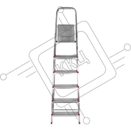 Стремянка металлическая 6 ступенек, усиленный профиль REXANT