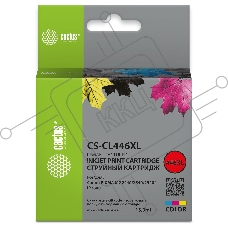 Картридж струйный Cactus CS-CL446XL многоцветный (15мл) для Canon Pixma MG2440/2540/2940