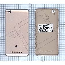 Задняя крышка для Xiaomi Redmi 4A  золотая