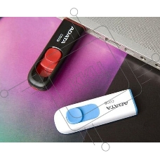 Флеш диск AData 32Gb C008 AC008-32G-RWE USB2.0 синий