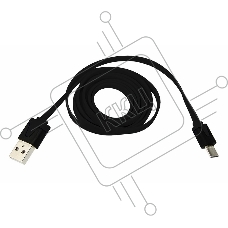 Кабель Rexant (18-4270) USB кабель универсальный microUSB шнур плоский 1М черный