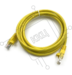 Патч-корд Buro UTP cat5E 2м желтый RJ-45 (m)-RJ-45 (m)