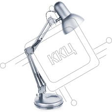 Светильник KD-313 C03 настол. 230В 60Вт E27 серебро Camelion 13641