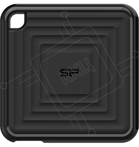 Твердотельный диск 960GB Silicon Power PC60, External, USB 3.2 Type-C [R/W - 540/500 MB/s] черный